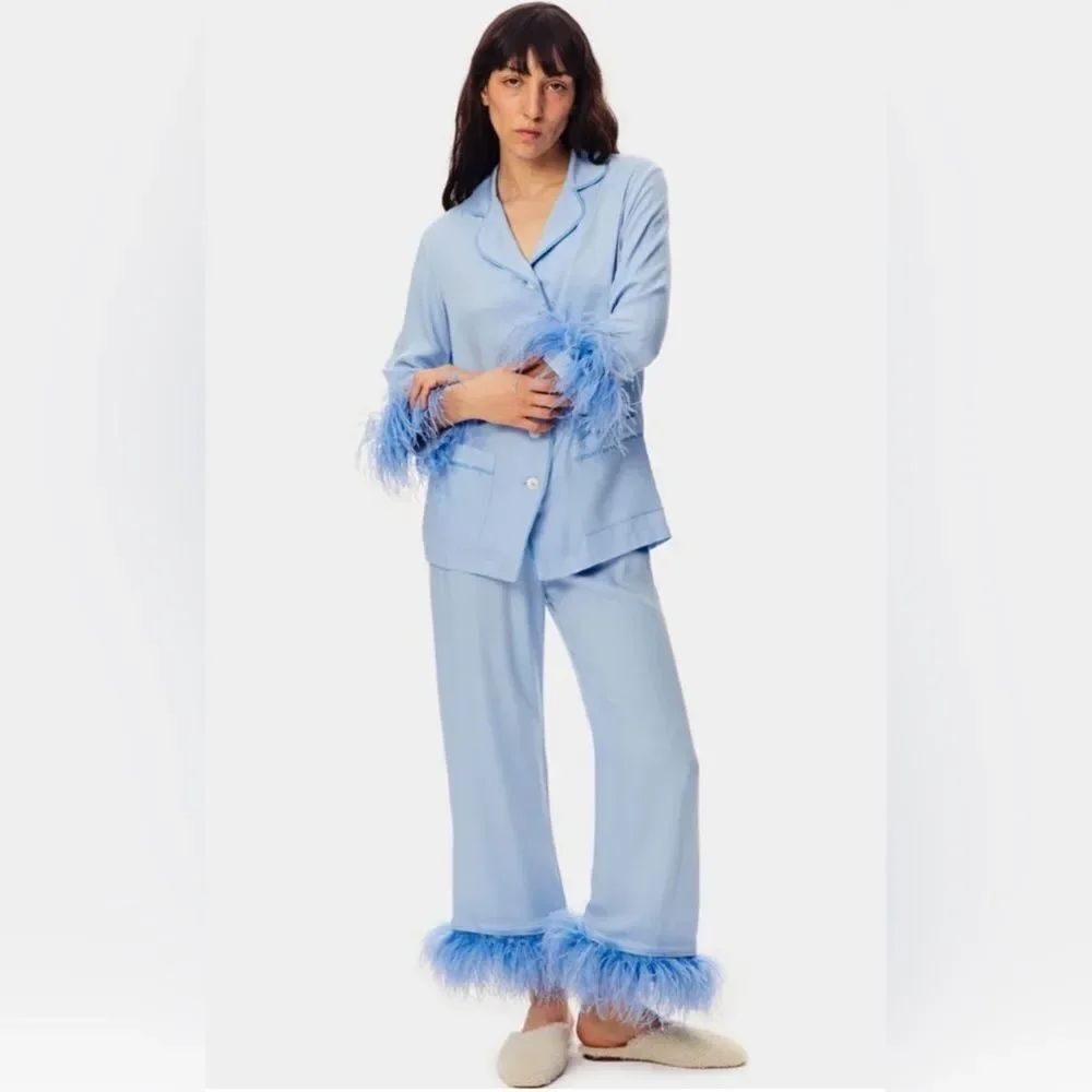 Sleeper blue party pajamas size M